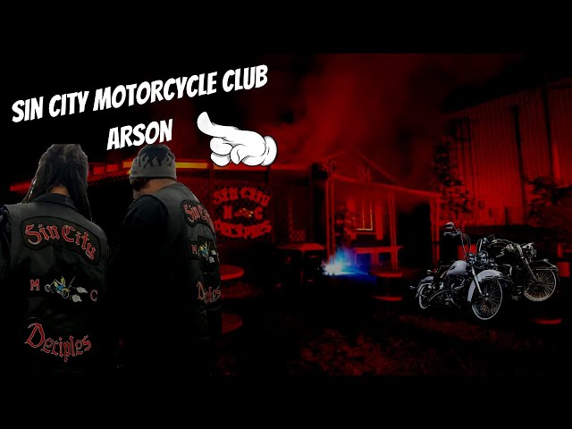 Sin City Motorcycle Club Clubhouse Set A blaze | ATF Offers $2500