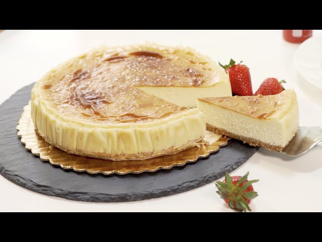 NEW YORK Cheesecake Recipe|Strawberry topping, BelVita, Philadelphia|Goodcookingideas