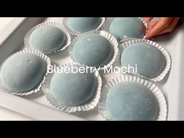 Blueberry Mochi