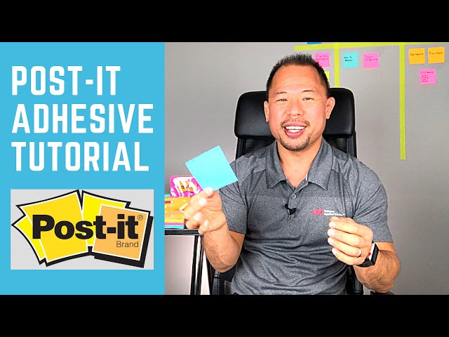 Post-it Note Adhesives Tutorial