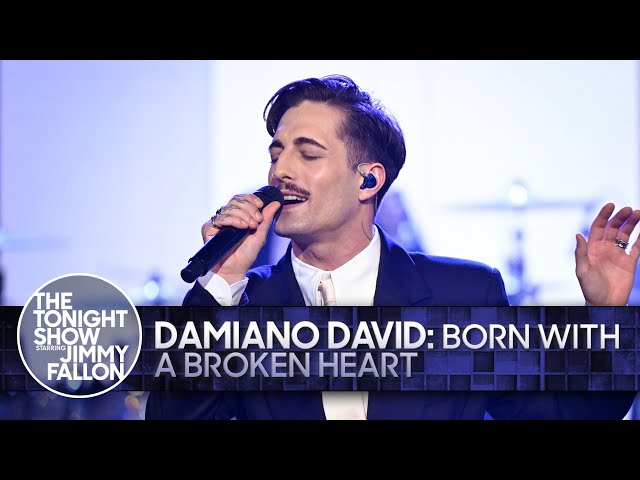 Damiano David: Born With A Broken Heart | The Tonight Show Starring Jimmy Fallon