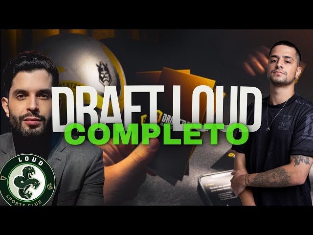 DRAFT COMPLETO da LOUD na KINGS LEAGUE BRASIL