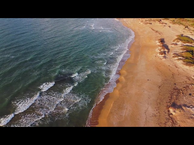 Drone Footage Nature Beach Sea - No Copyright Background Video No Sound No Music Royalty Free Stock