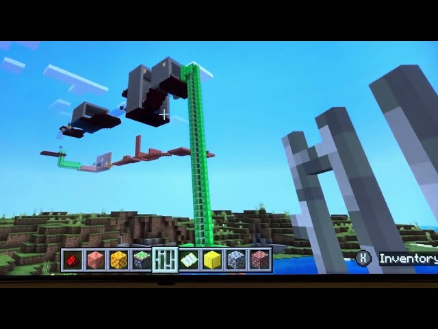 Nintendo Switch: Minecraft from a 7-year old mind