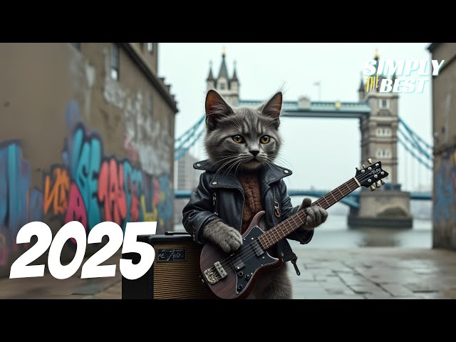 Popular Songs 2025 🔥 Best Remix Music Mix | Cat Playing Guitar & DJ Club Beats