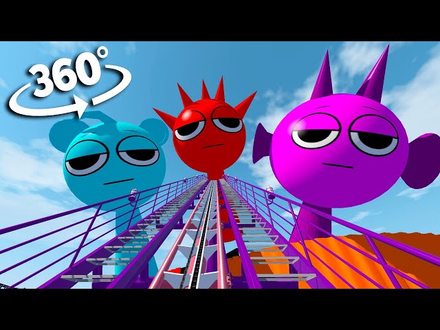 360° Incredibox Sprunki Takes You on the WILDEST Ride EVER! Roller Coaster