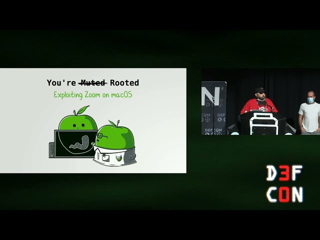 DEF CON 30 - Patrick Wardle - You’re Muted Rooted Exploiting Zoom on macOS