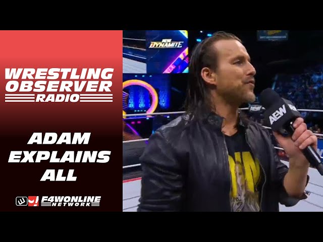 Adam Cole attempts to explain what's going on | AEW Dynamite | Wrestling Observer Radio