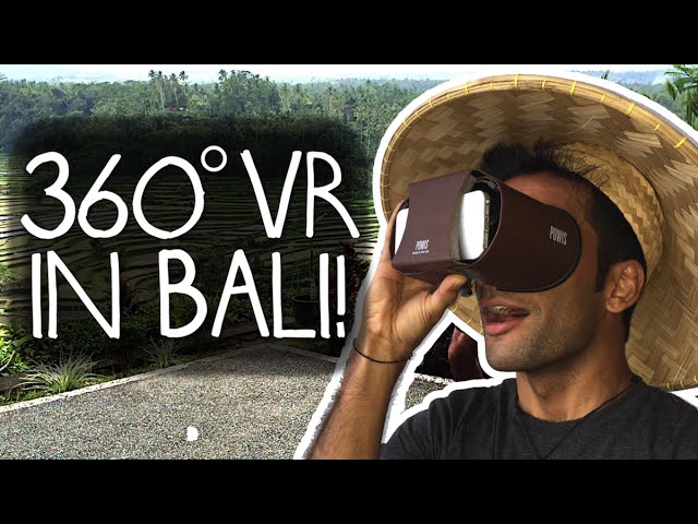 Finding Myself in Bali - A 360° VR Experience