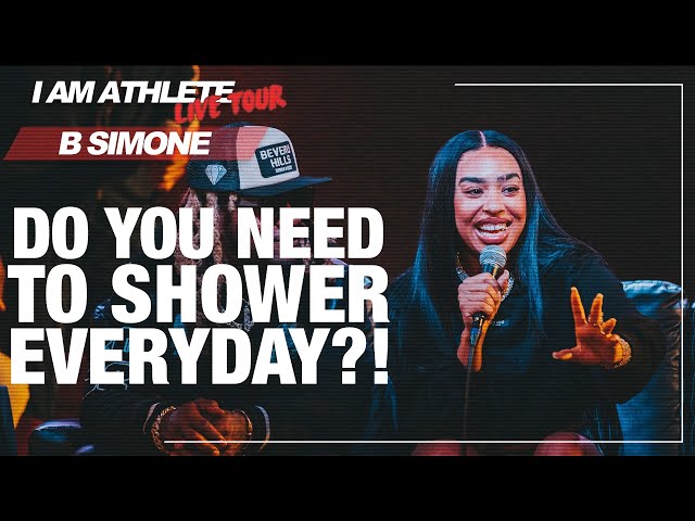 B. Simone Explains Why She’s Not A “Dirty Chick” — I AM ATHLETE LIVE TOUR CLIP