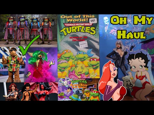 NECA Exclusives FTW! Vintage VHS, TMNT, Future Figures Reviews | Oh My Haul!