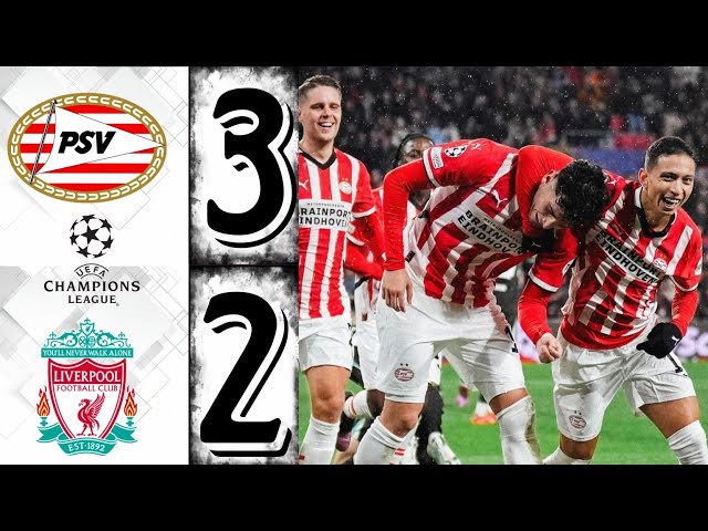 Ricardo Pepi GOAL | PSV vs Liverpool 3-2 Highlights | Champions League 2025