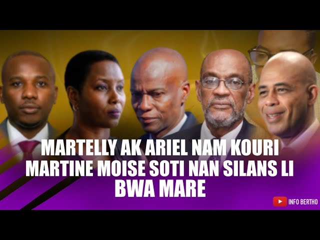 MARTINE MOÏSE DEBKE NAN PEYI LA TURQUIE AYYY FOUT SAMY HANDAL NAN KOURI PIRED…MARTELLY AK ARIEL SEZI