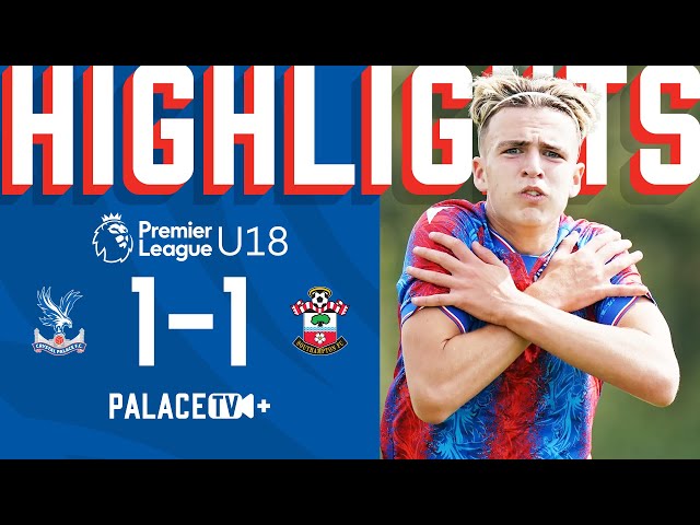 DERRY OVERHEAD KICK VOLLEY 🤯🦅 | Palace 1-1 Southampton U18s Highlights