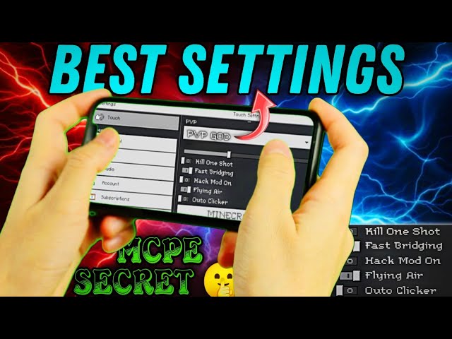 STOP Using Wrong Settings Use This Best MCPE 1.21 Settings 😱 | #minecraft