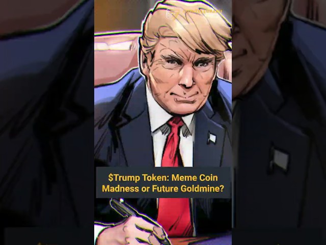 The $Trump Token: Meme Coin Madness or Future Goldmine? 💰🚀 #shorts #trump #crypto