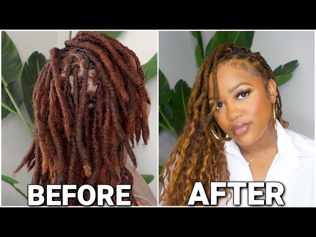 DIY PERMANENT BOHO GODDESS LOCS TUTORIAL :: VERY DETAILED :: GLOLOCS INSPIRED :: LOC STYLES