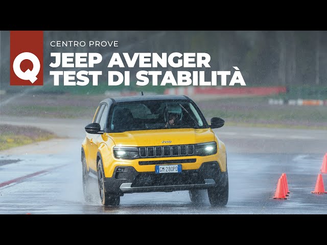 Jeep Avenger 1.2 Benzina: la prova di stabilità