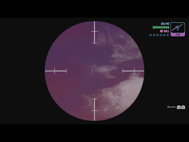 GTA VC MOON Easter Egg