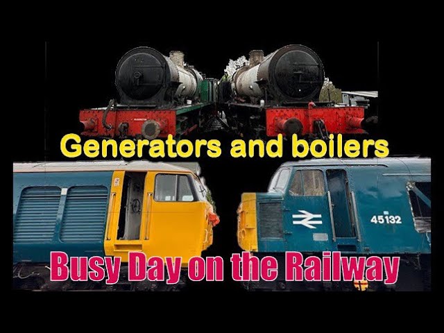 Class 45, 50 Trains Say Goodbye to Generators ￼& Steam Train Boiler￼s EOR #train #london #transport