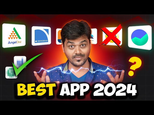 Best App for Share Market India 2024-24 🇮🇳 | How to Choose Best TRADING App in 2024 😎