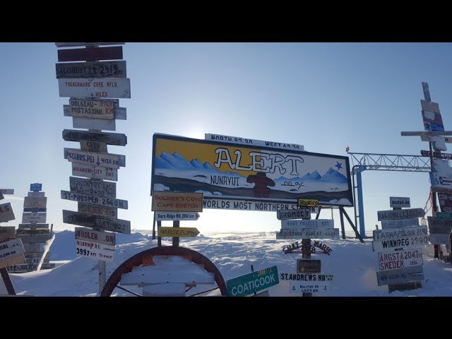 Alert Canada: The northernmost settlement in the world