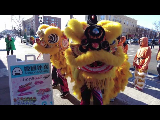 New York City: Lion Dance Lunar New Year In Brooklyn