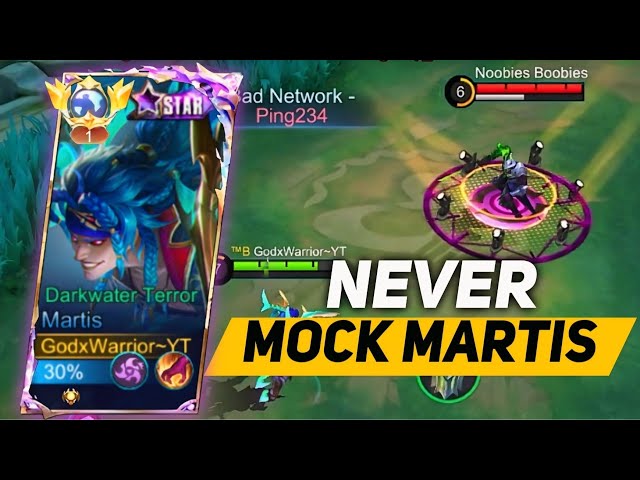 NEVER MOCK MARTIS 👿 NEW STARLIGHT | MOBA LEGENDS 5V5 | GODXWARRIOR