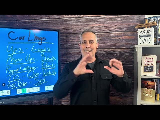 Car Sales Lingo 101: Must-Know Terms for New Car Salespeople! 🚗💰 - Joe Cala