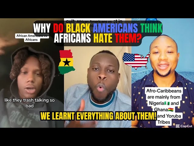 🇬🇭🇺🇸 WHY DO BLACK AMERICANS THINK AFRICANS HATE THEM? || AFRICAN AMERICANS IN GHANA || Kamma Dyn