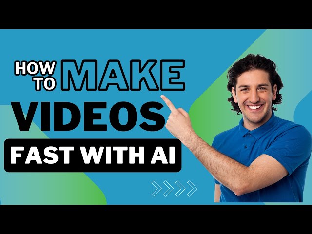 How to Make Videos FAST with AI Tools! Videogen