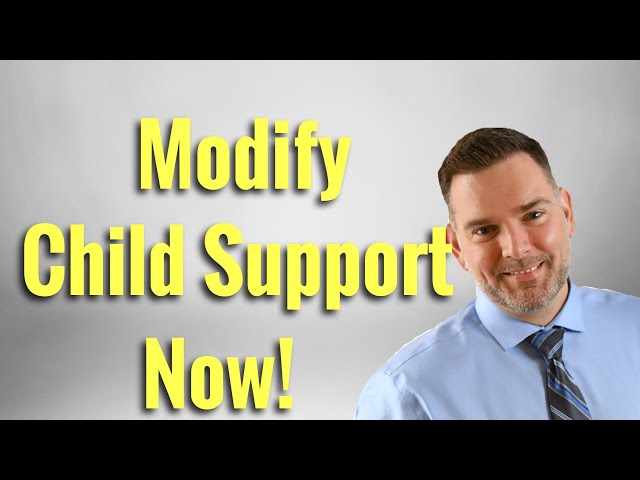 How To Modify Child Support From Start to Finish