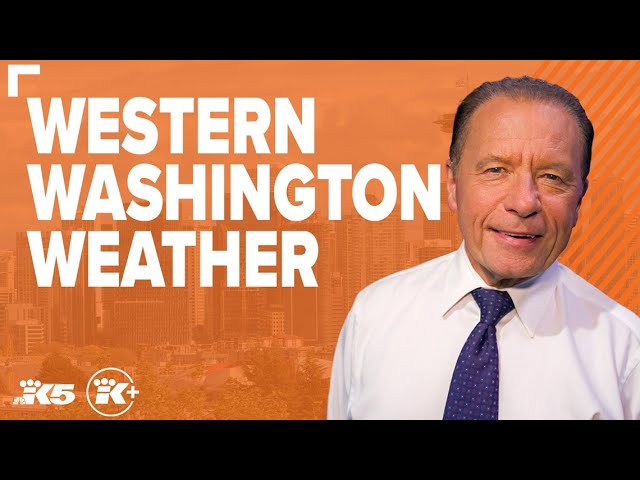 Partly sunny Sunday, high of 41 | KING 5 extended weather