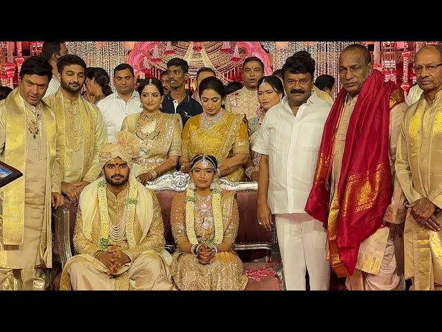 malla reddy grand daughter wedding | Marri rashekar reddy daughter | MLA Malla Reddy grand daughter