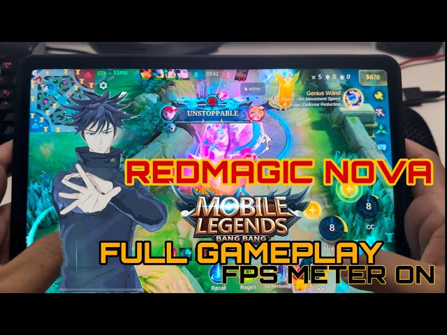 REDMAGIC NOVA FULL MOBILE LEGENDS GAMEPLAY