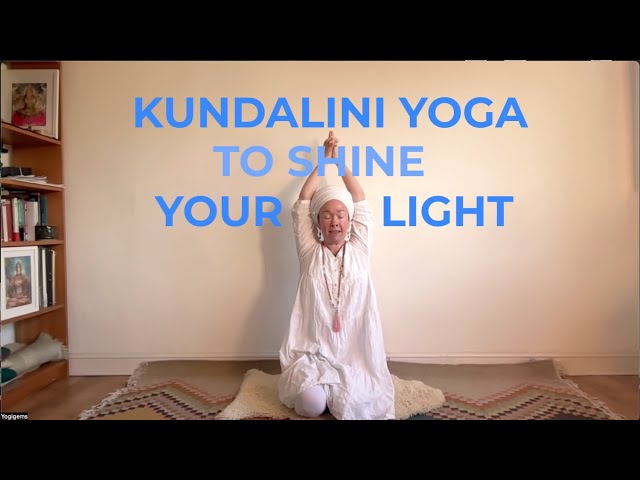 30-minute kundalini yoga to shine your light | Kriya for the 10th Body | Yogigems