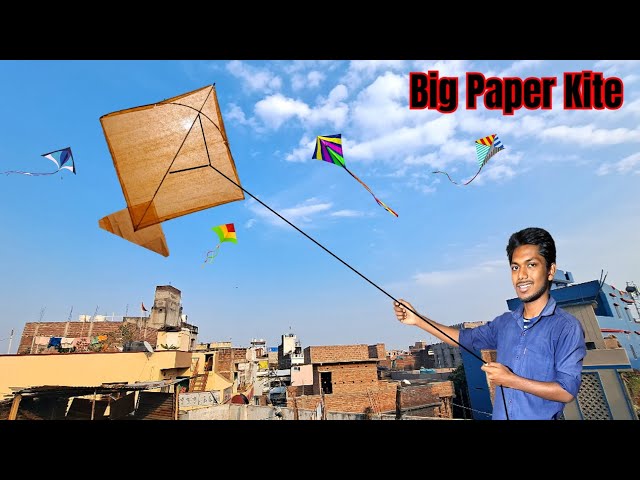 How to Make a Paper kite at Home || Origami || Paper kite || Kite fighting. #origami #paperkite #diy