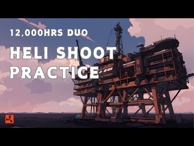 RUST /mini shoot practice -from zero pvp level