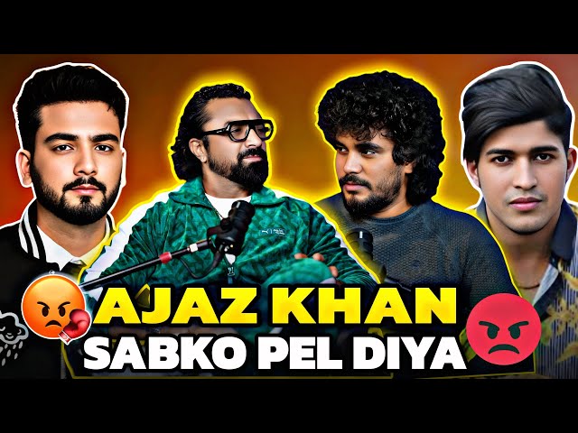 AJAZ KHAN ELVISH YADAV CONTROVERSY KYU ? || BALRAJ SINGH ENTERTAINMENT