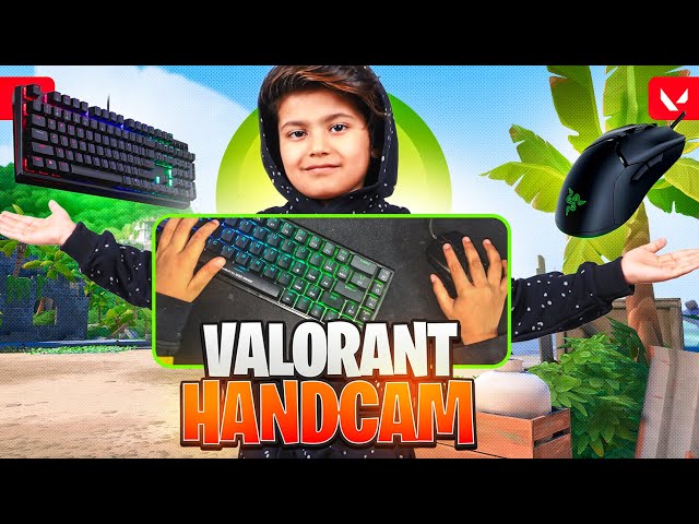 VIVONE FIRST VALORANT GAMEPLAY on KEYBOARD and MOUSE (HANDCAM) | Prodigy in BGMI or Valorant❓