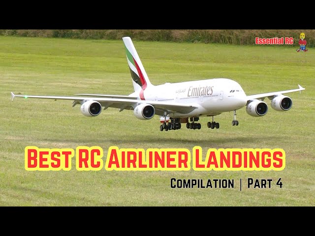 BEST COMPILATION of RC AIRLINER LANDINGS 2024 | PART 4