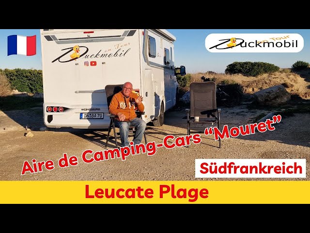 Wohnmobilstellplatz - Aire camping-car Mouret - Leucate Plage