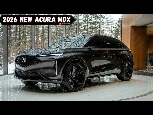 2026 Acura MDX - Luxury Meets Performance in a Premium SUV