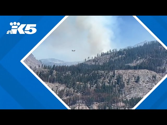 Crews work to protect Stehekin as Pioneer Fire nears