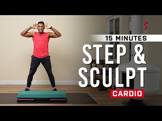 15 Min Step & Sculpt - Aerobics Step Workout