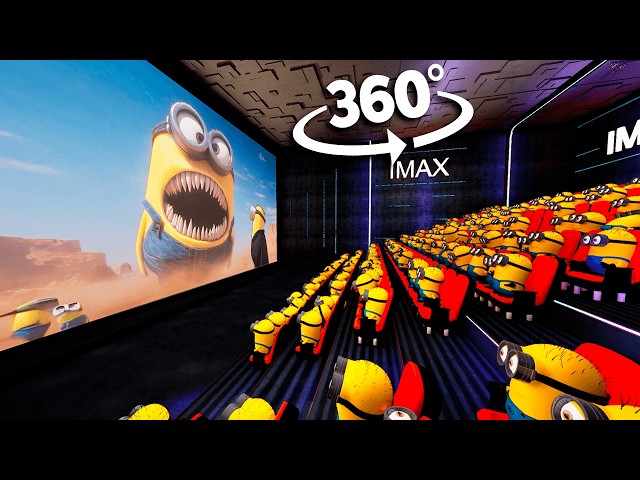 360° Experience IMAX LIKE NEVER BEFORE with Minions in Virtual Reality!