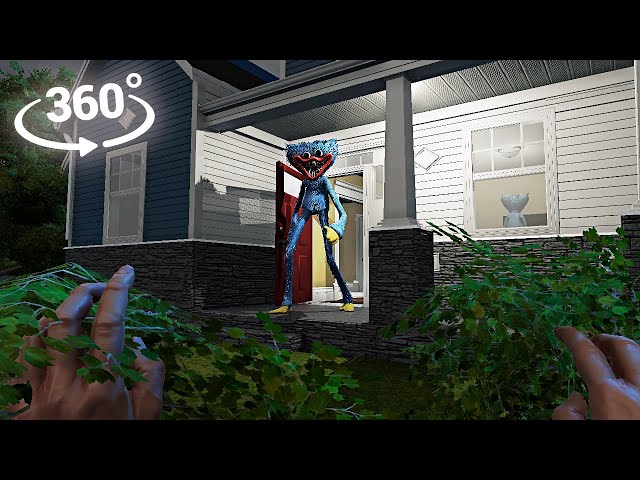 360° YOU break into Huggy Wuggy house!