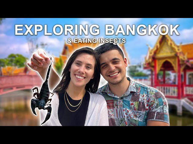 We ATE a SCORPION in Bangkok! 🇹🇭 This City is CRAZY