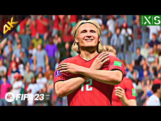 Fifa 23 - Denmark vs Tunisia | Fifa World Cup Qatar 2022 | Xbox Series S