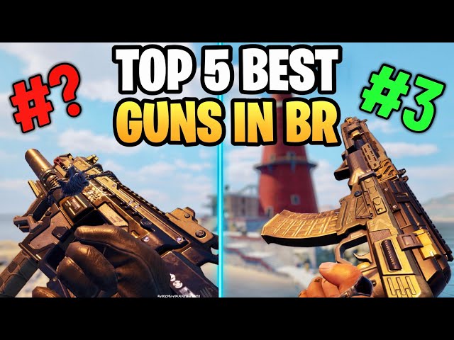 TOP 5 GUNS IN COD Mobile BATTLE ROYALE SEASON 2 (2022)